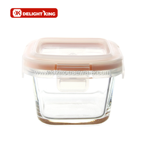 Cute Mini Glass Baby Feeding Food Container set